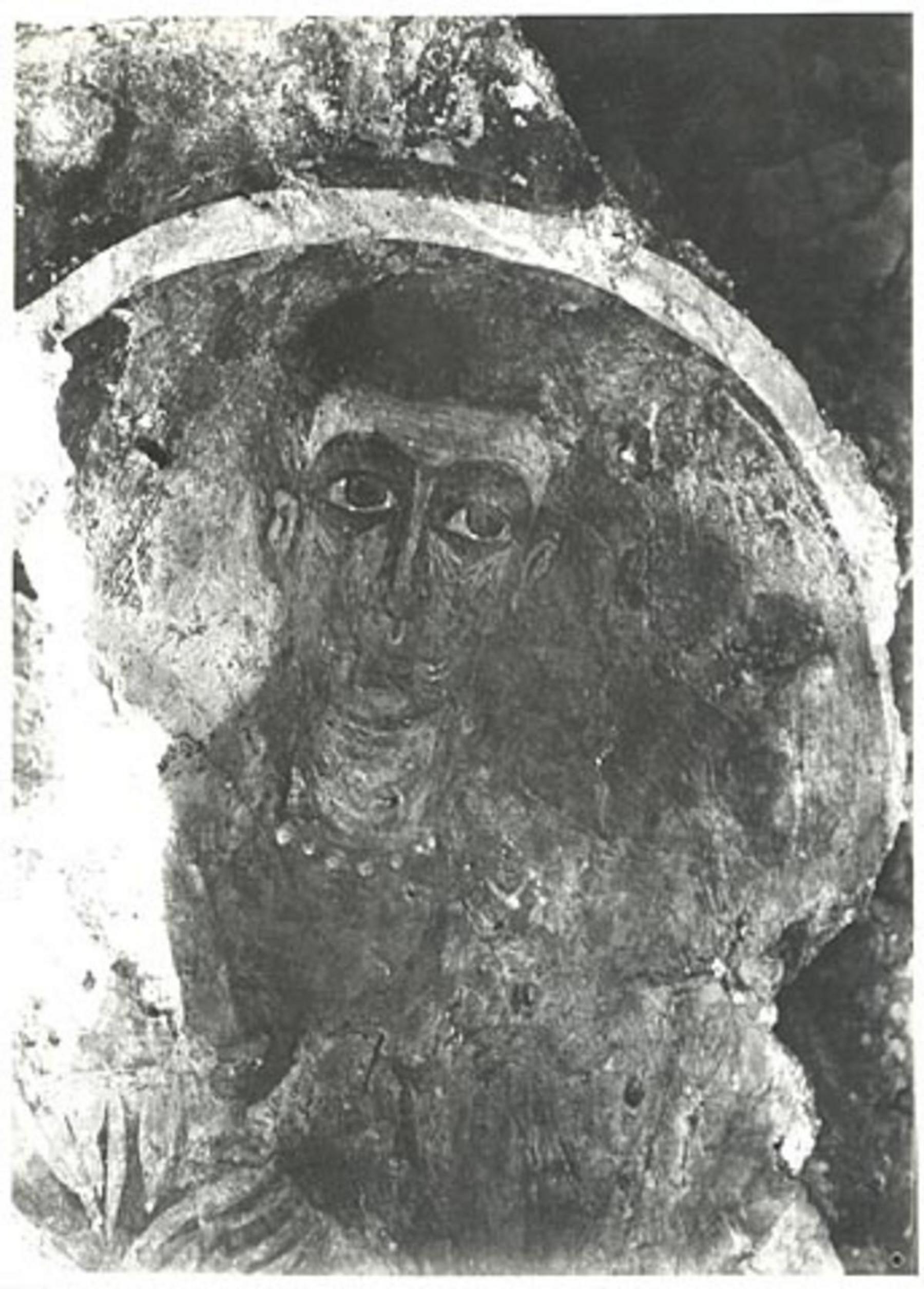 Affresco a Grotta Sant'Angelo