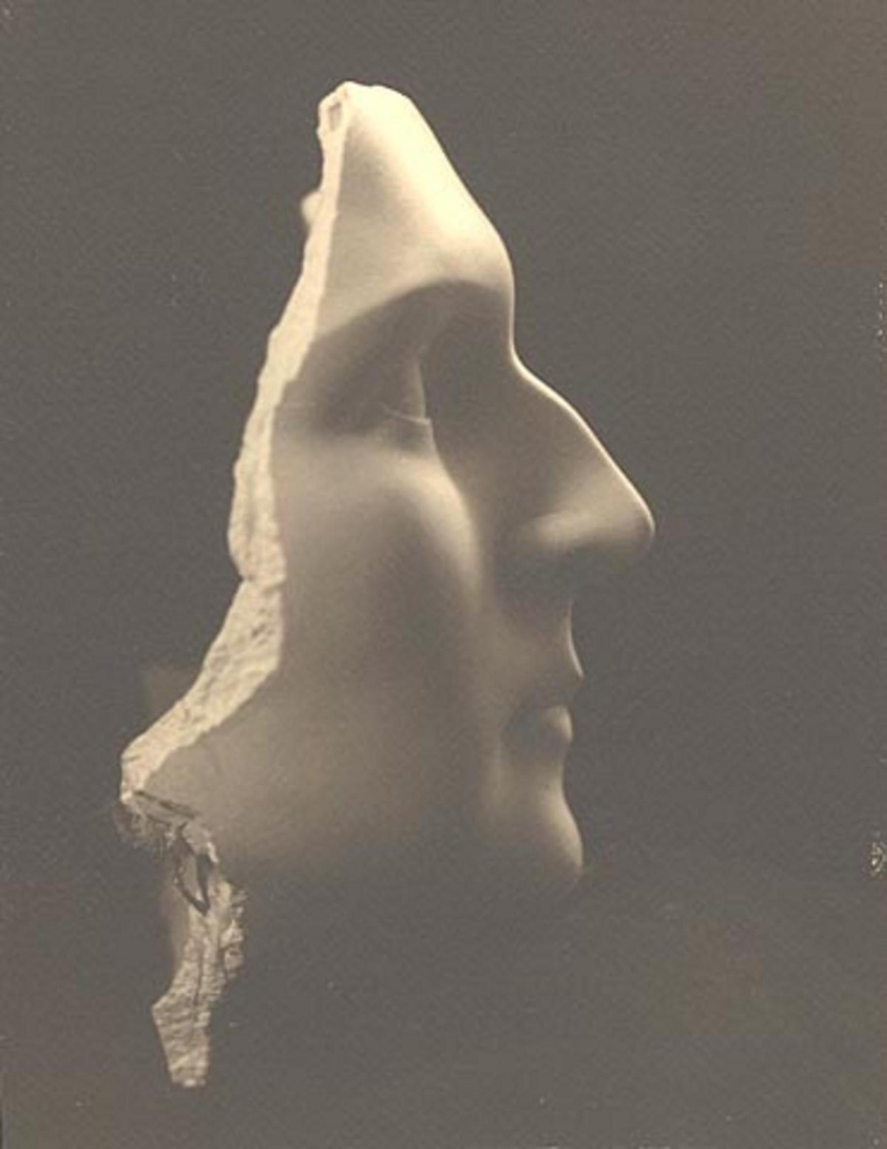 Calco di viso femminile