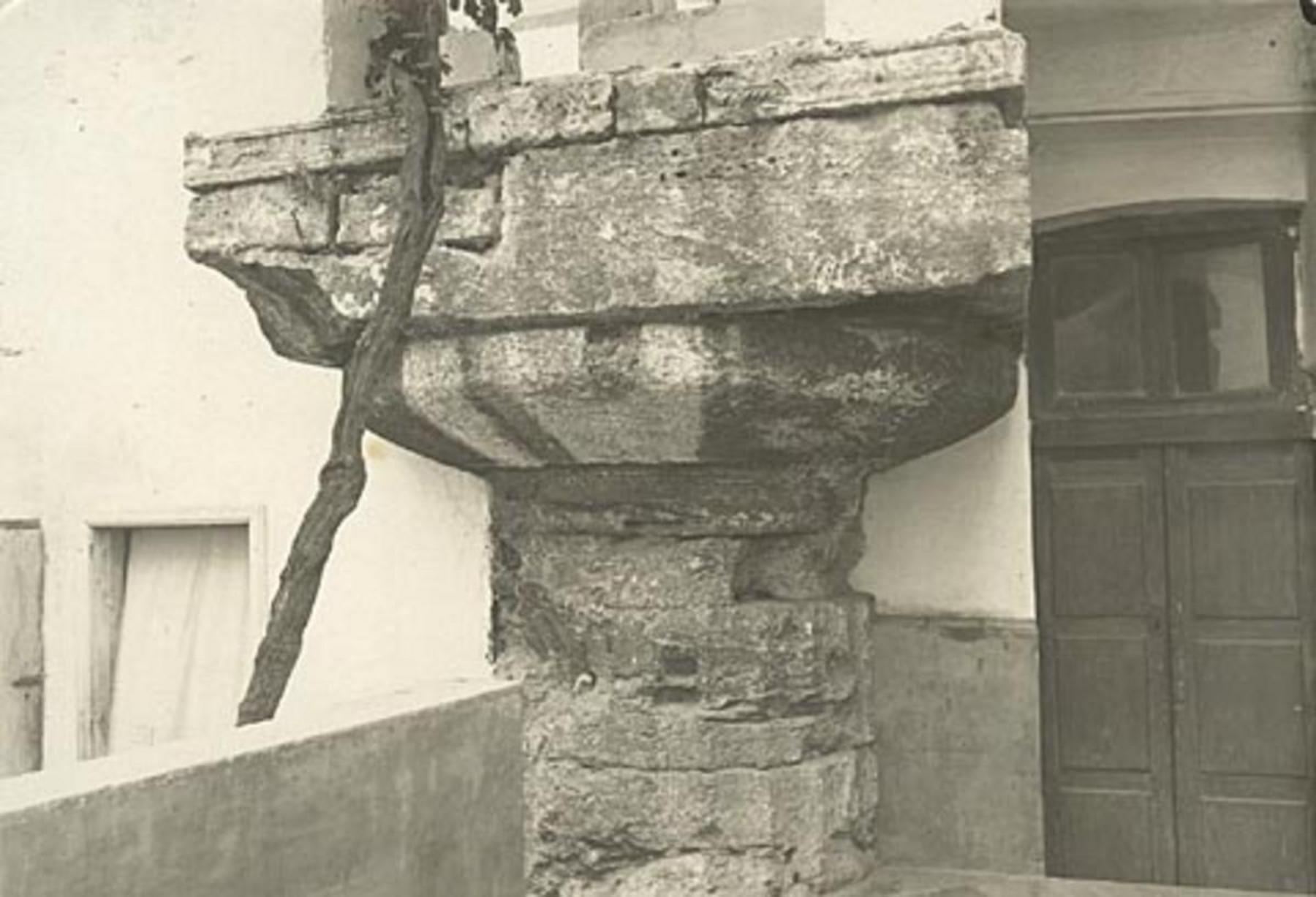 Capitello in edificio riadattato