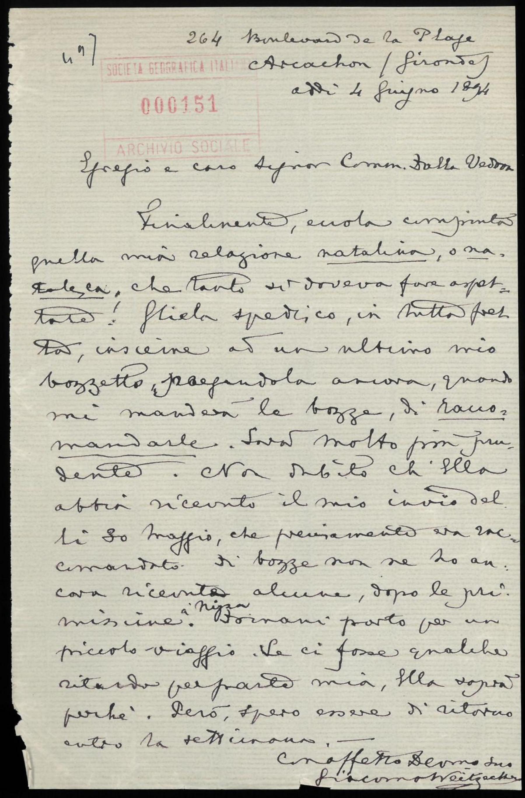 Fine relazione Natal