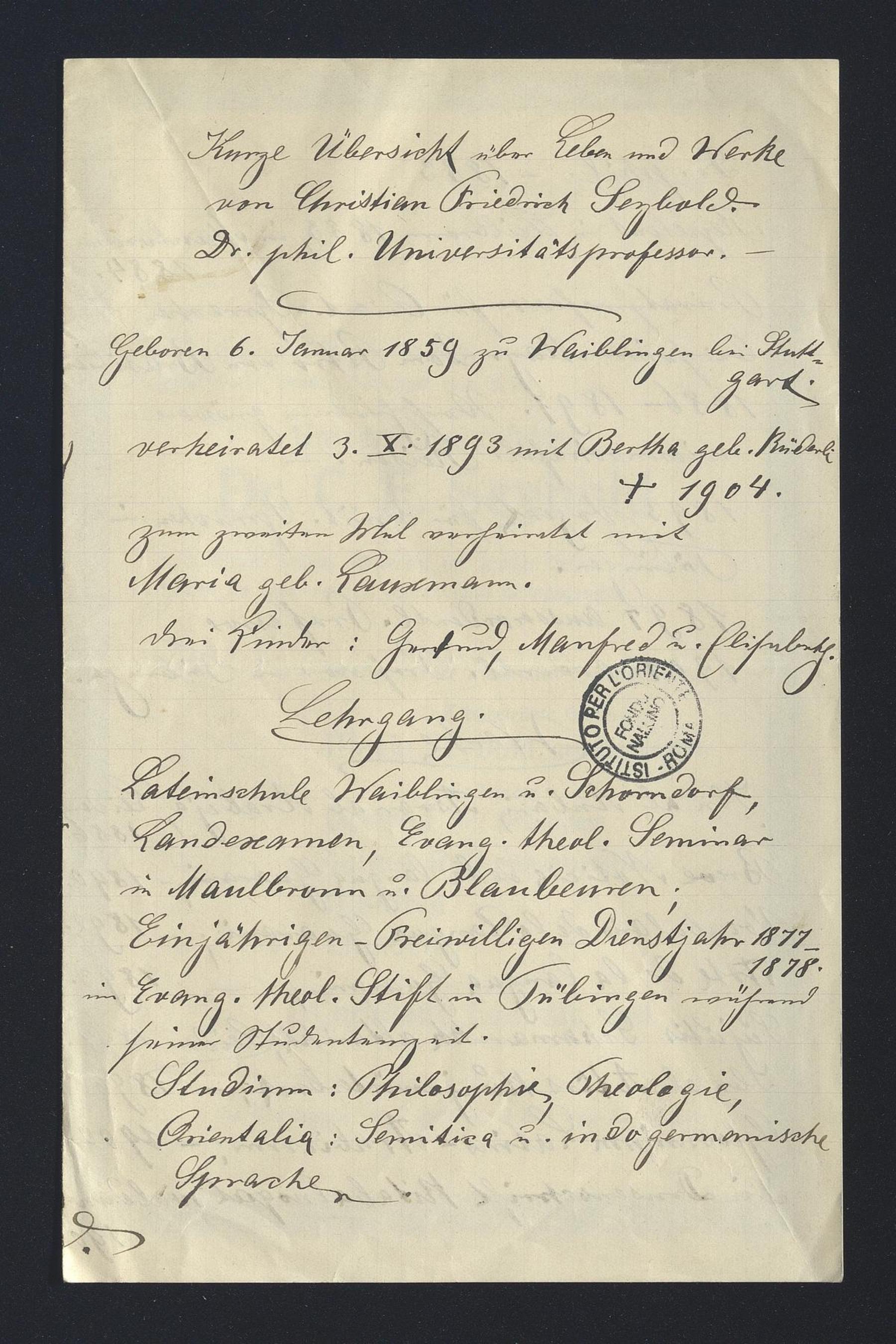 Lauxmann Seybold, Maria, 1921