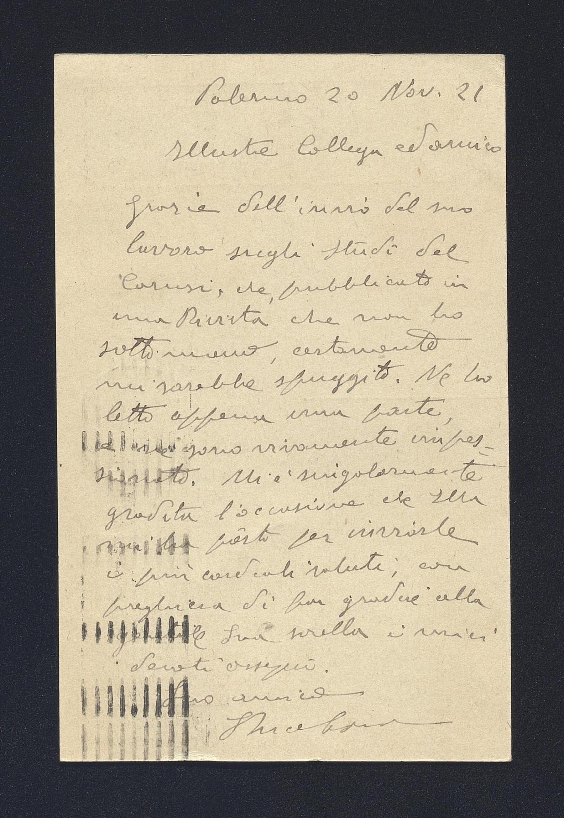 Riccobono, Salvatore, 1921 - 1934