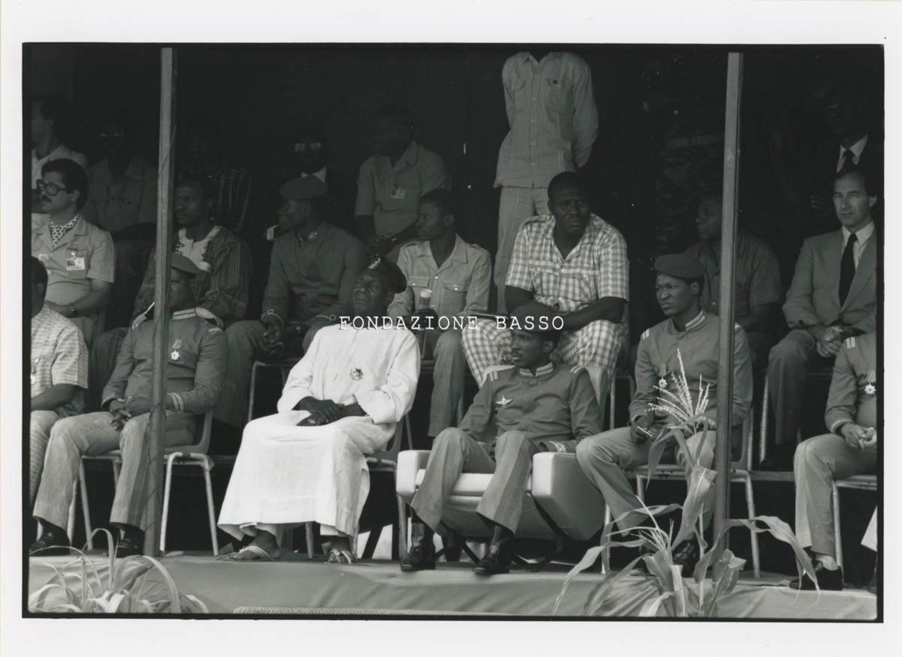 Thomas Sankara e Blaise Compaoré