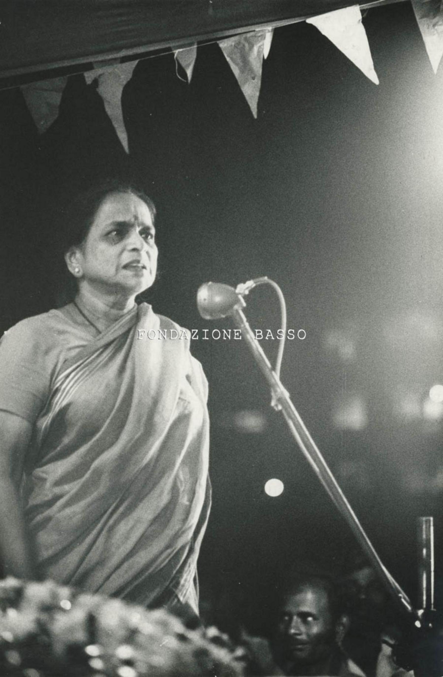 "Elezioni '77, Ahilya Rangnekar"