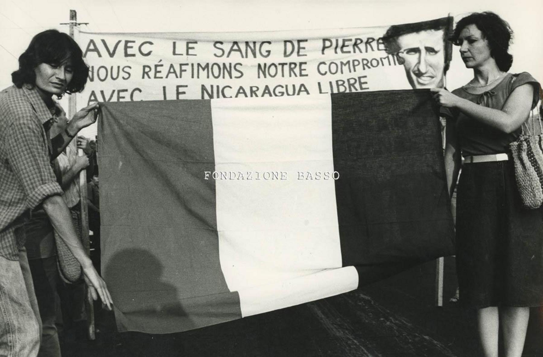 "Manifestazione dopo l’assassinio di Pierre Grosjean"