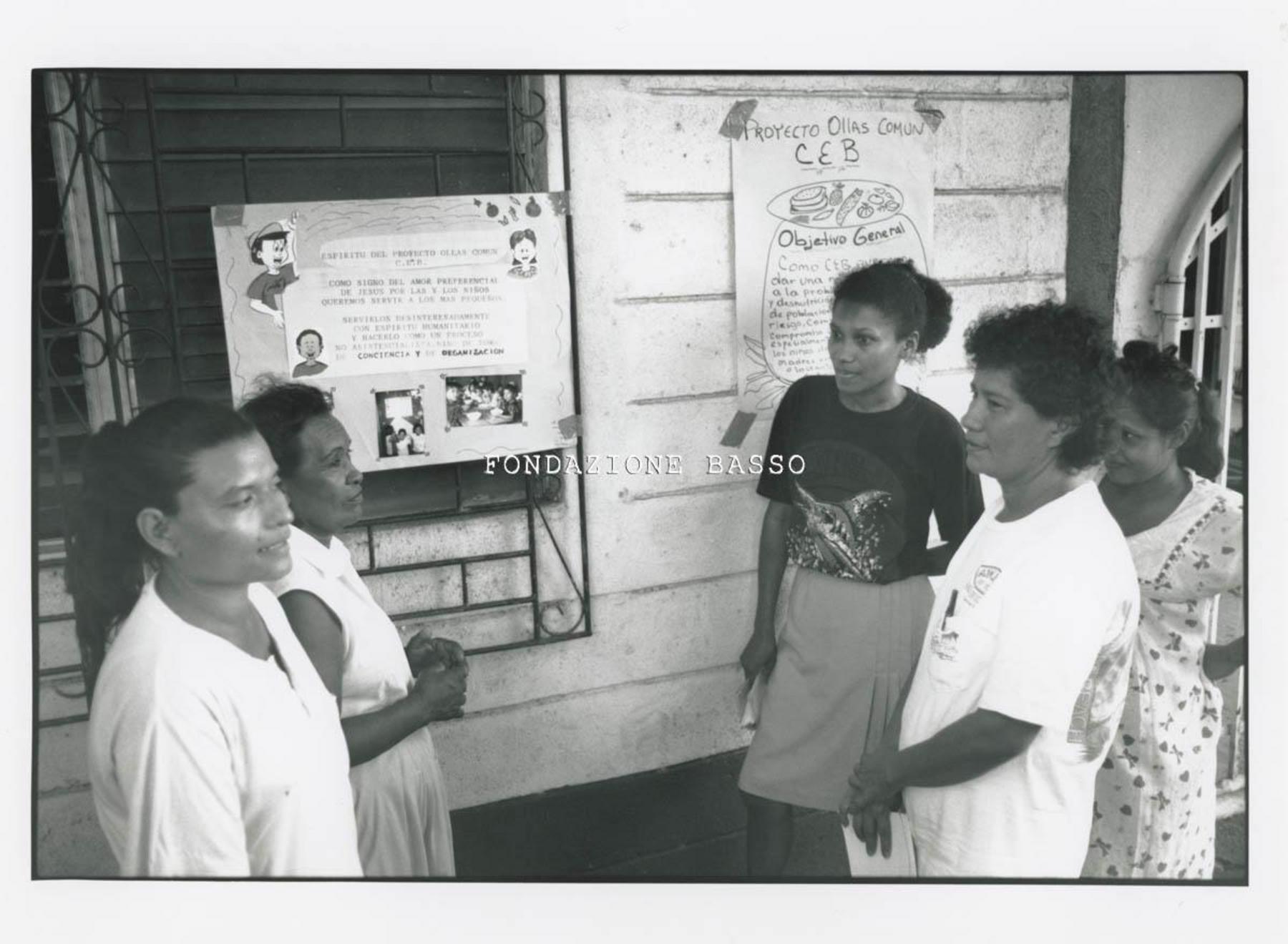 "Responsabili del progetto di mense comuni per bambini"