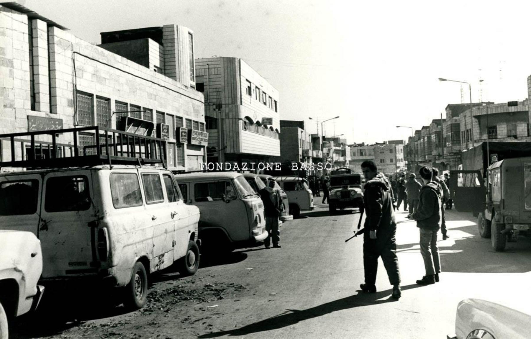 "Arresto di un palestinese"